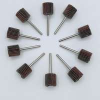10er-Pack Micro-Schleiflamellenrad 15x15x3,0 mm Korn 60 / Schaft 3,0mm (VE10)