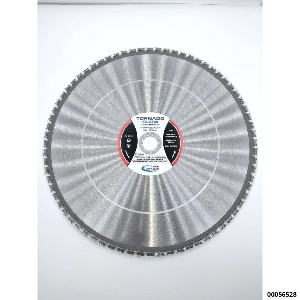 Tornado "Slow" Kreissägeblatt HM- bestückt 355 x 2,2 x 30/25,4mm  72 Zähne
