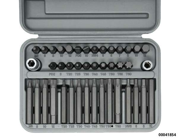 hansewerkzeug Universal Power Bits Satz 42-tlg. Aufnahme 10 mm