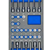 Socket Inserts 3/8", 44 pcs.