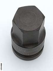 Kraft-Stecknuss f. Innensechskantschrauben 1/2" SW19 Länge 43mm*