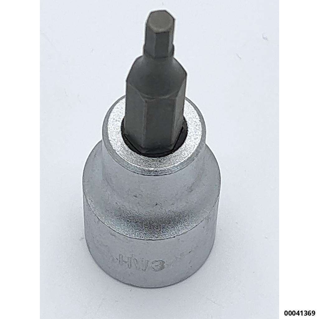 Steckschlüssel 3/8" für Innensechskantschrauben SW3, 22/48mm