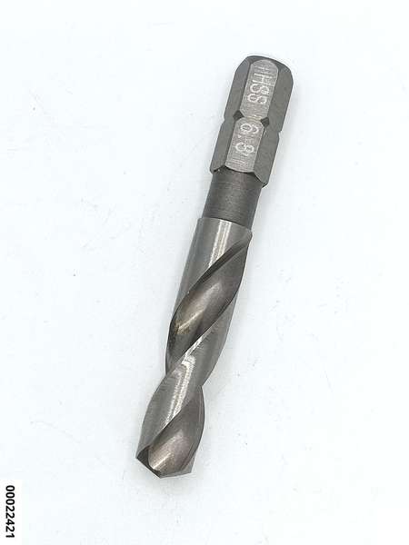 hansewerkzeug HSS-Spiralbohrer-Bit mit 1/4" Bit- Aufnahme 6,8 mm