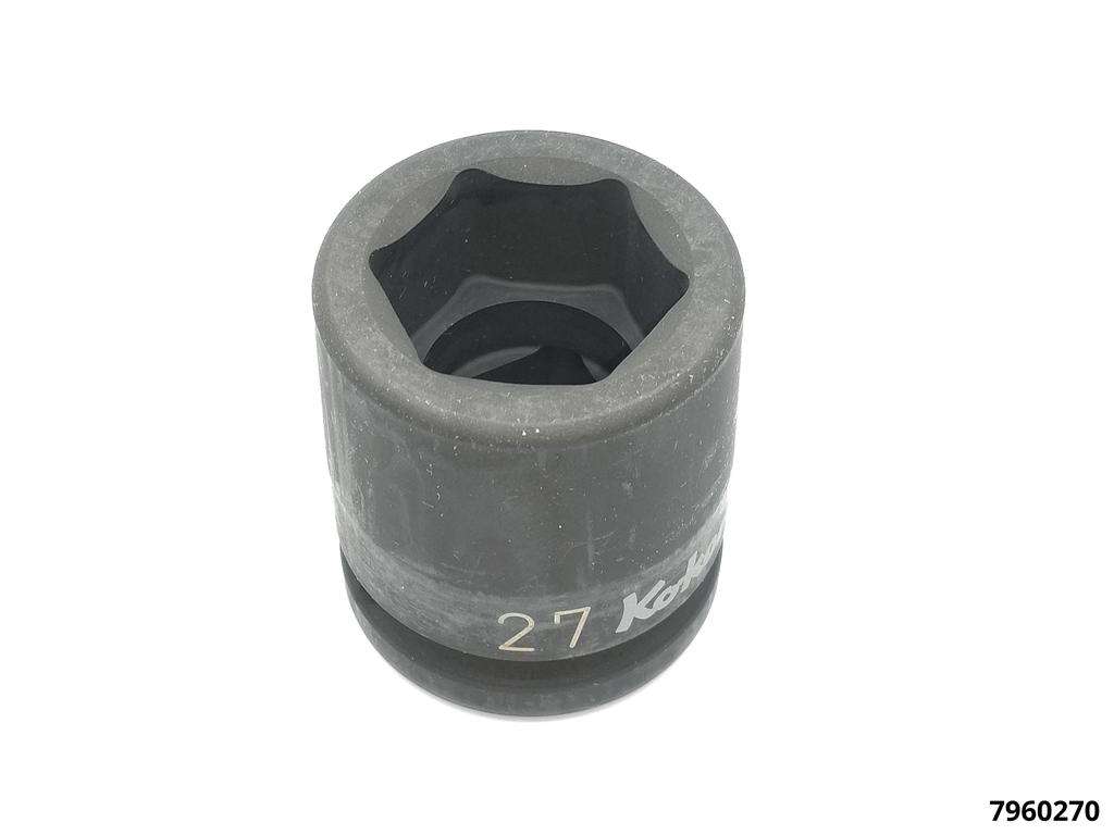 Socket hexagonal "Impact" 3/4" drive, 27mm