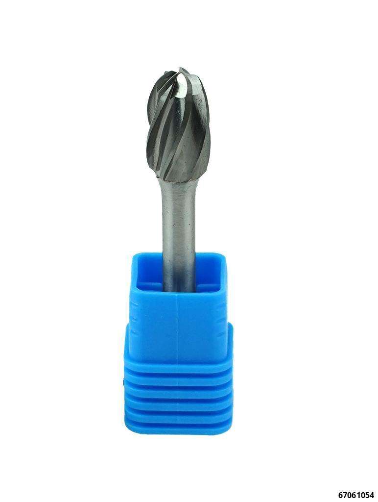 HM-Frässtift Tropfenform12,0mm Aluzahnung / Schaft: 6mm