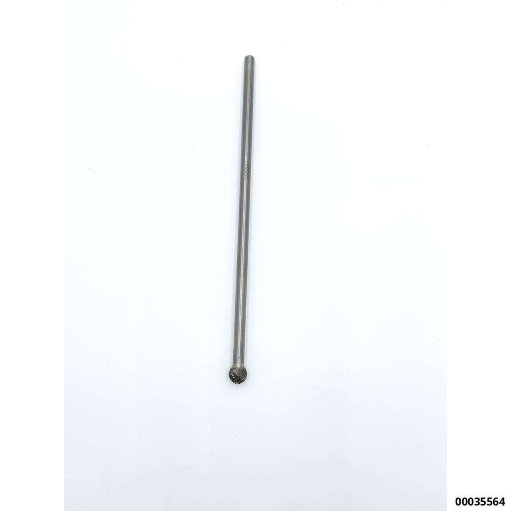Hartmetall-Rotierfräser "extra lang", Kugelform, 9,6x185mm