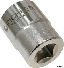 Socket 1/2", 6 Point, Plane, 7/8"