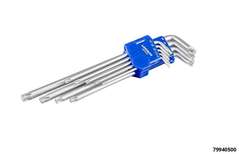 Jeu de clés mâles 9 pcs, Torx