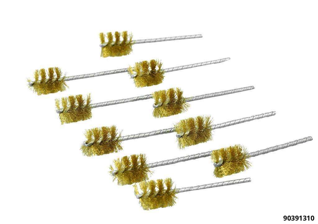 Brass Wire Brush 19,0 mm / 10 pcs.