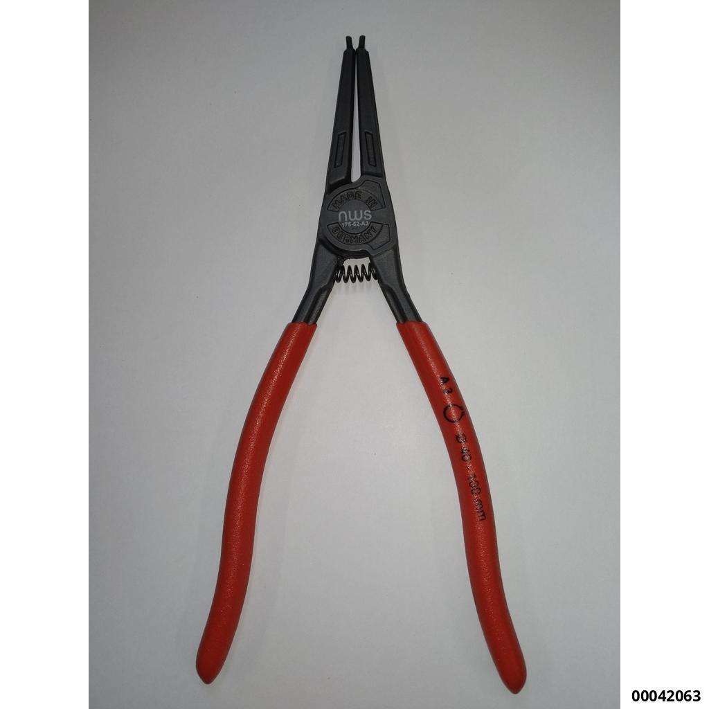 hansewerkzeug Sicherungszange für Außenringe, gerade 220mm