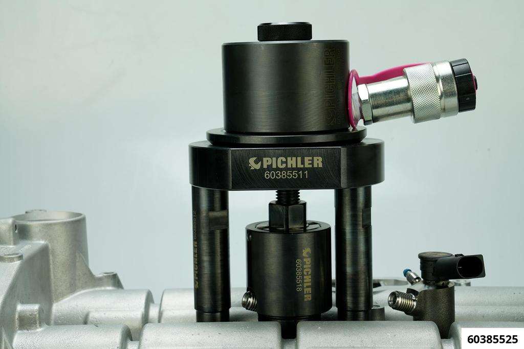Injektor Demontagesatz FORD 2.0 TDCI mit 12 t Hydraulikzylinder