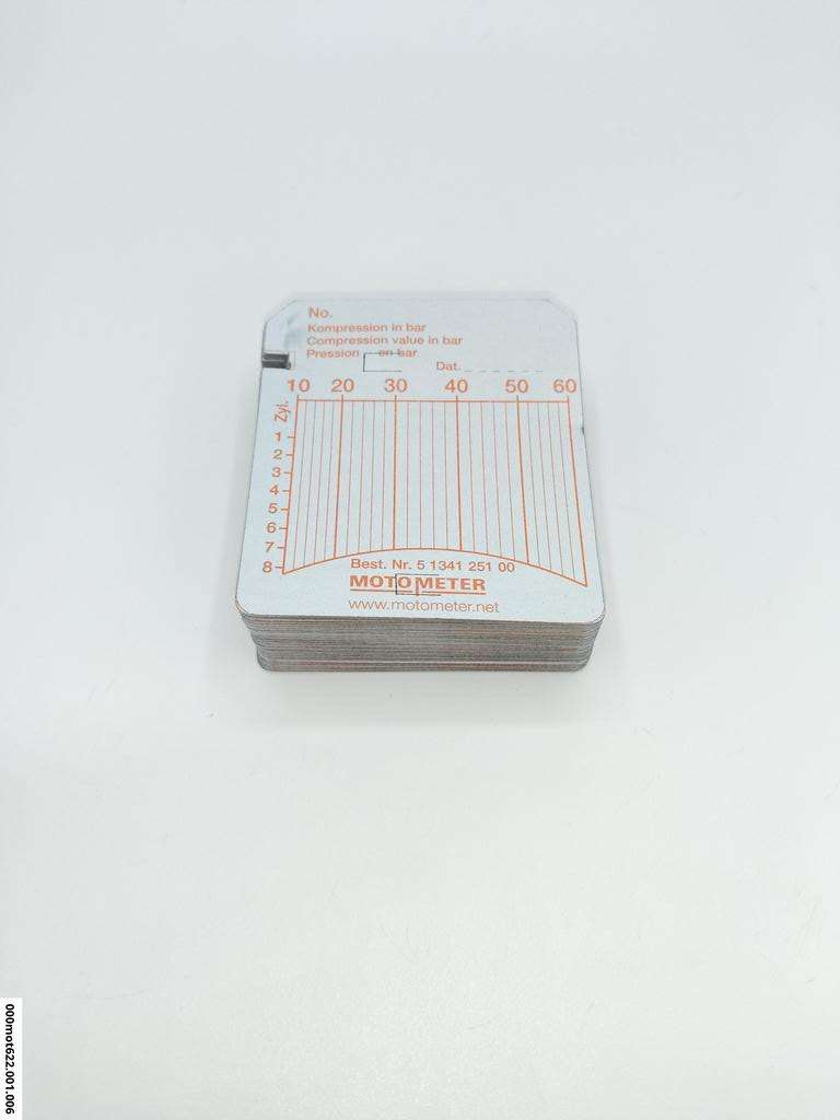 hansewerkzeug Diagrammblätter f. Diesel 10-60bar