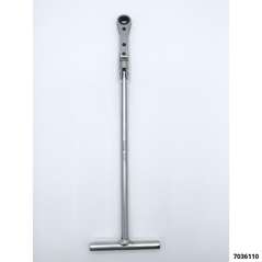 Knarren-Ringschlüssel SW 10 mit T-Griff 210 mm lang 2 Gelenke 154M 10