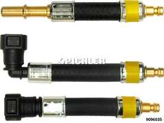 Adapter Set 3 pcs. Ø9.49 (Yellow) Straight, 90° & Plug