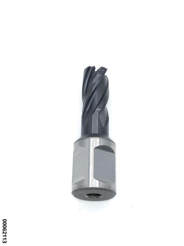 hansewerkzeug HSS Kernbohrer mit Weldonsch. 13,0 mm TiAlN-Besch. 30mm Schnitt-Tiefe