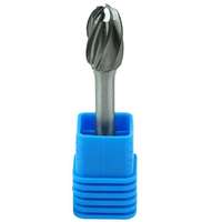 HM-Frässtift Tropfenform12,0mm Aluzahnung / Schaft: 6mm