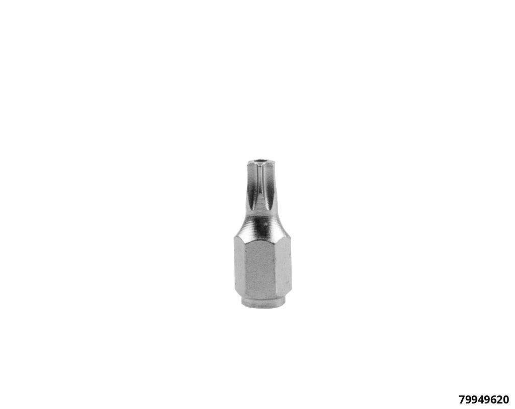 Micro embout 1/4" x 18 mm, Torx avec perçage, TXB20