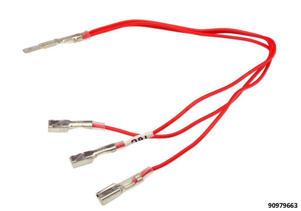 Aiguillage cosse de câble Nr.16c - 1x 6,3mm male sur 3 2,8mm femelle