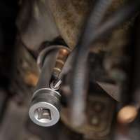 Lambdasonden-Stecknuss SW 22 1/2" Antrieb Länge 110 mm abgestuft drm. außen 32 mm für PSA, Ford Fiesta