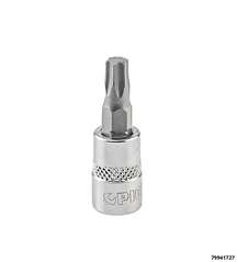 1/4" Steckschlüsseleinsatz, Torx, T27, Länge 37 mm