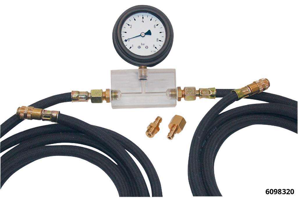 Diesel-Förderdruckprüfgerät Manometer -1 bis 9 bar FP03