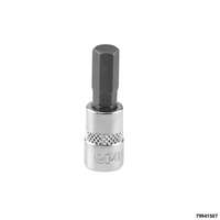 Socket 1/4", hex bit, 7 mm, length 37 mm