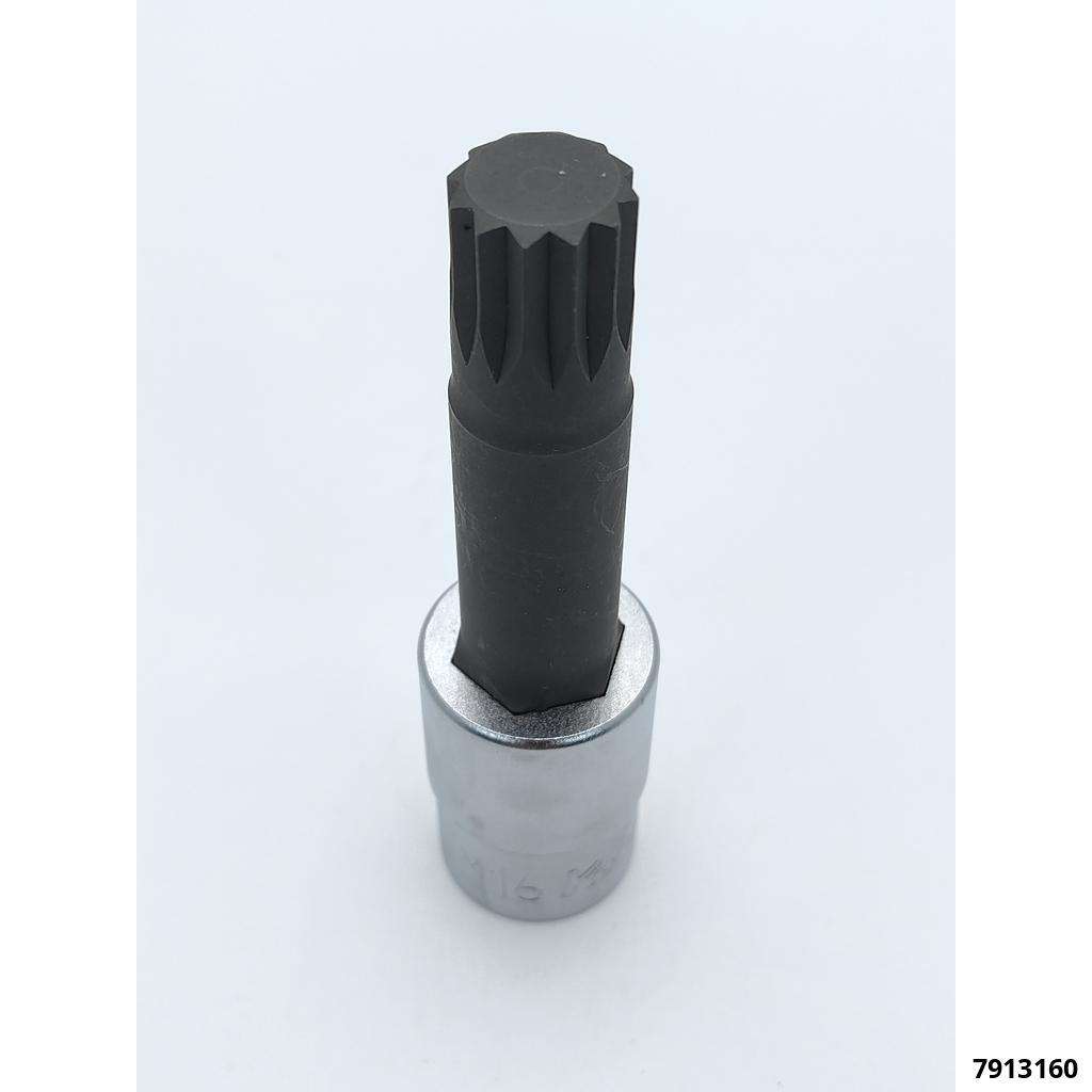 XZN bit socket 1/2" XZN 16 x 100 mm