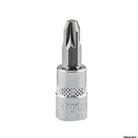 1/4" socket, cross, PH1, length 37 mm