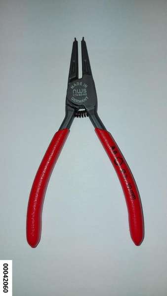 hansewerkzeug Sicherungszange für Außenringe, gerade 135mm