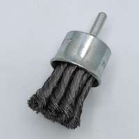 Gezopfte Pinselbürste 30 mm  Schaft 6mm