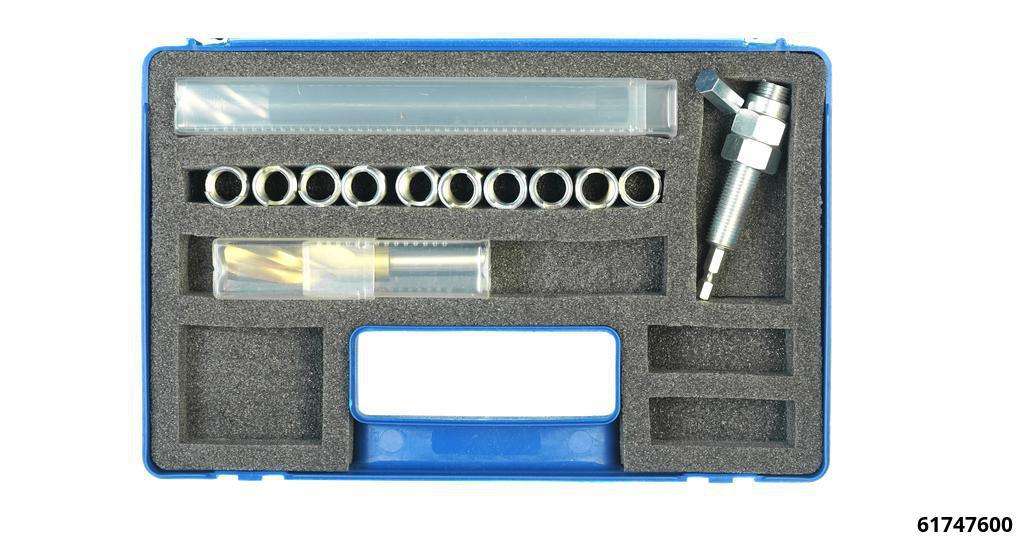 Tool kit for replacing damaged thread M14 x 1.5 BMW E38 & E39 (X3, X4, X5, X6) of the shock absorber fitting on the lower wishbon BMW X-Modelle X3, X4, X5, X6