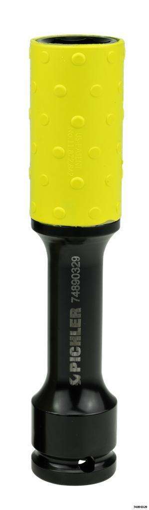 Protection Plus impact socket for wheel bolts, 19 mm, 150 mm