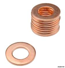 Copper Sealing Ring 11 x 20 x 1.5 mm packing unit 10 pc.