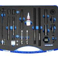 Universal pulling kit for broken injectors