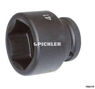 Socket hexagonal "Impact" 3/4" drive, 17 mm