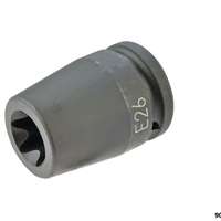 Torx-Impact E-Profil E 26 Stecknuss kurz A 3/4"