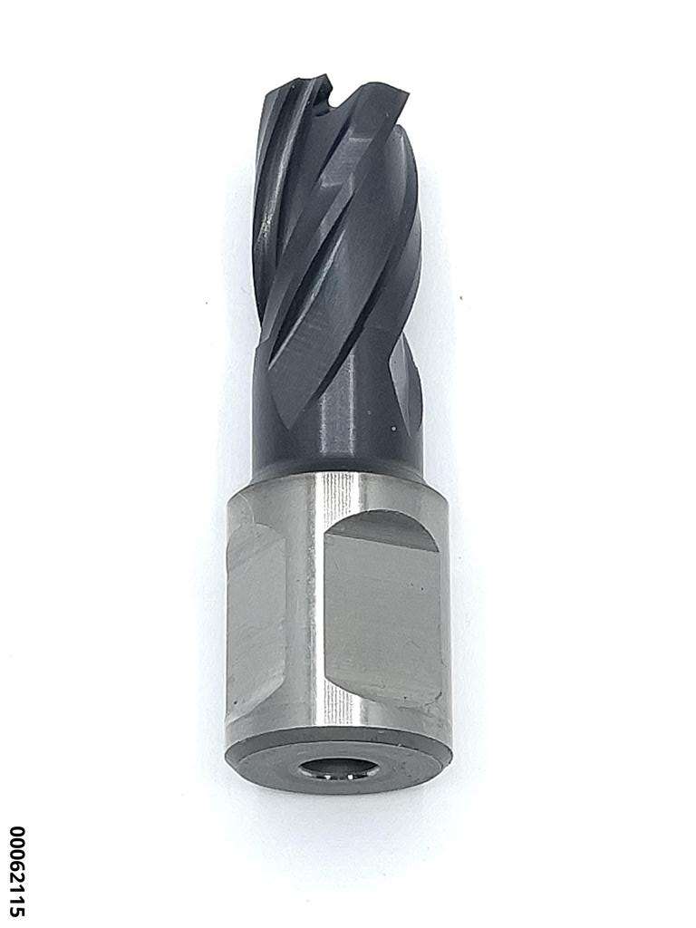 hansewerkzeug HSS Kernbohrer mit Weldonsch. 15,0 mm TiAlN-Besch. 30mm Schnitt-Tiefe