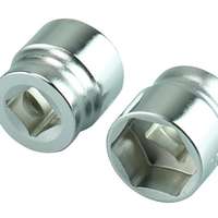 Stecknuss 3/8" 6-kant SW17 extrakurz "Z"