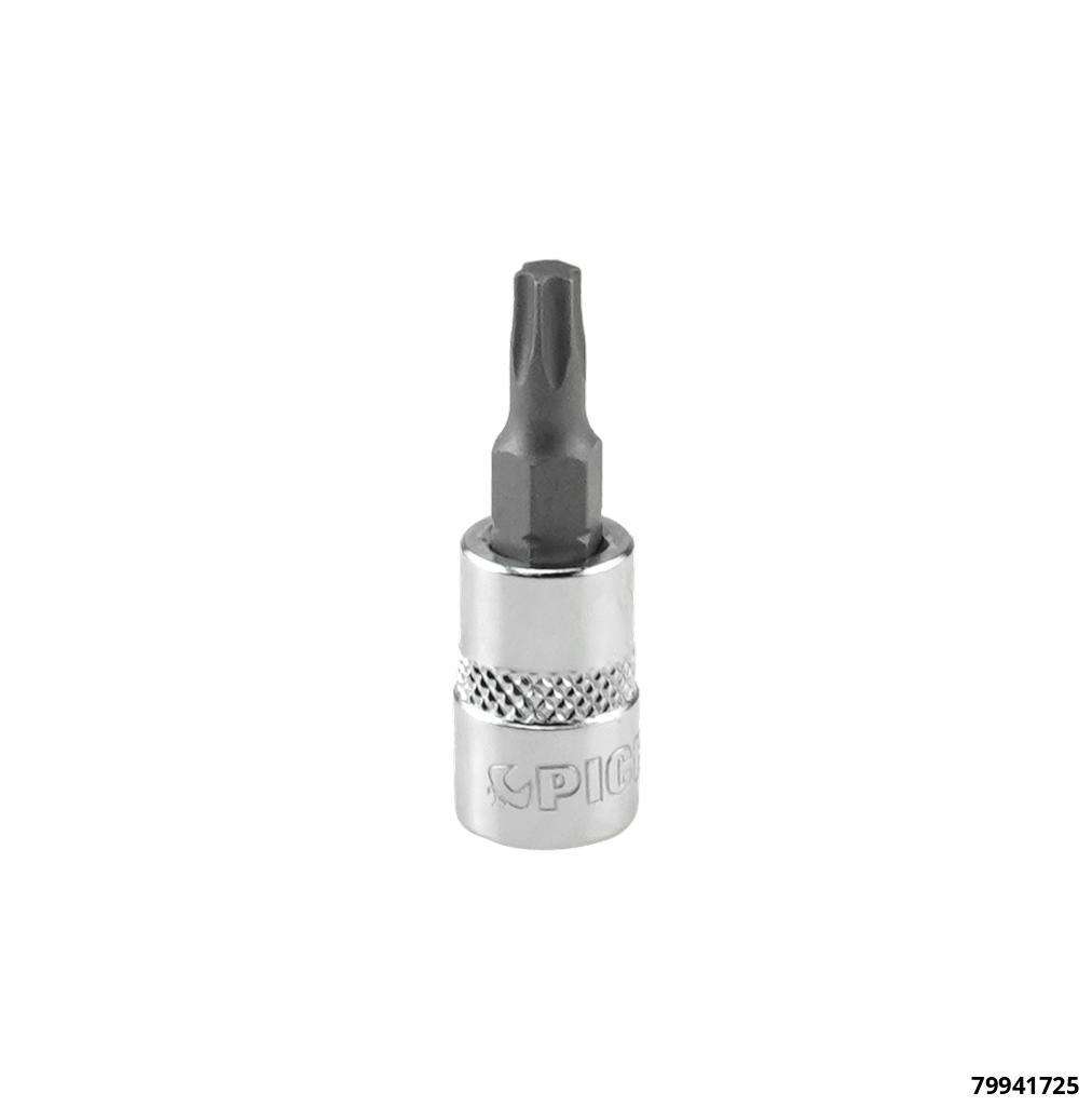 1/4" Steckschlüsseleinsatz, Torx, T25, Länge 37 mm