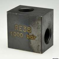Hydrauliknippel Winkeladapter RE38 3/8" NPT
