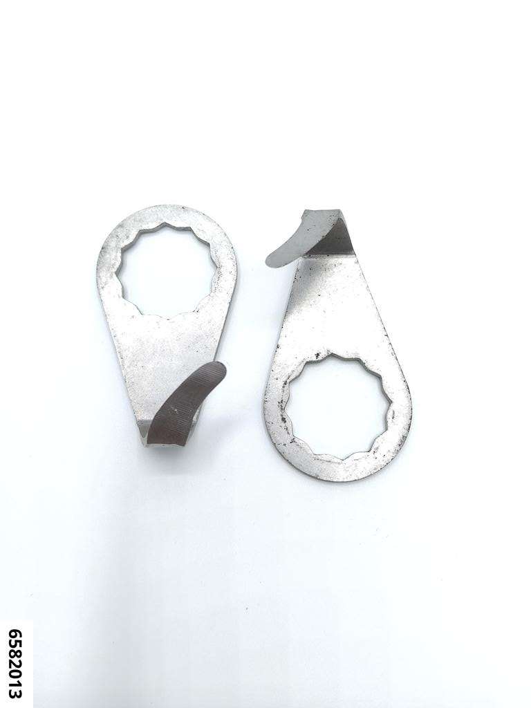 Ersatzmesser Gr.1 gebogen U-Form Schneidlänge 20,0 mm Paar f. Scheibentrennmesser