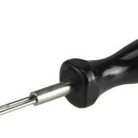 Flachsteckerentriegler 2,8 mm asym.Werkzeugmaß 4,4 x 2,8