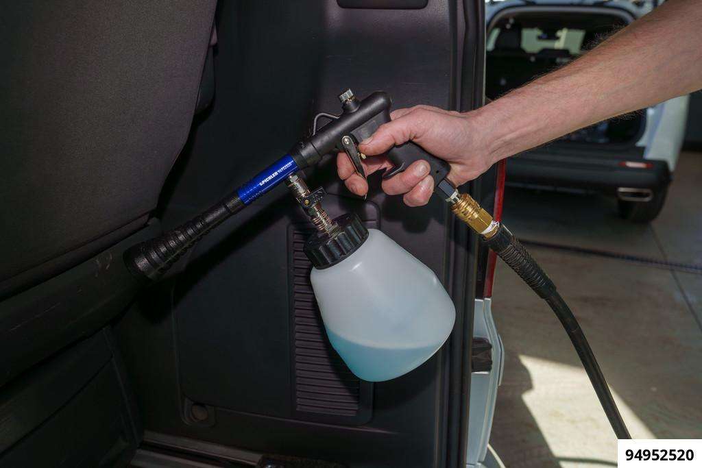 Power-Air Reinigungspistolenset mit 3 Behältern (1x 1000 ml & 2x 500 ml)