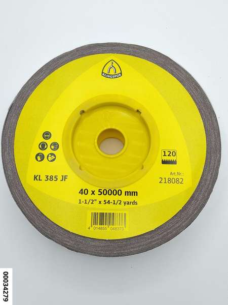 hansewerkzeug Sparrolle 40 mm x 50 Meter Korn 120