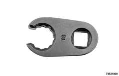 Leitungsschlüssel offen SW 18 - 12 kant - A 1/2" Tropfenform