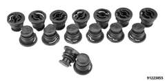 Plastic oil drain plug set 15 pieces