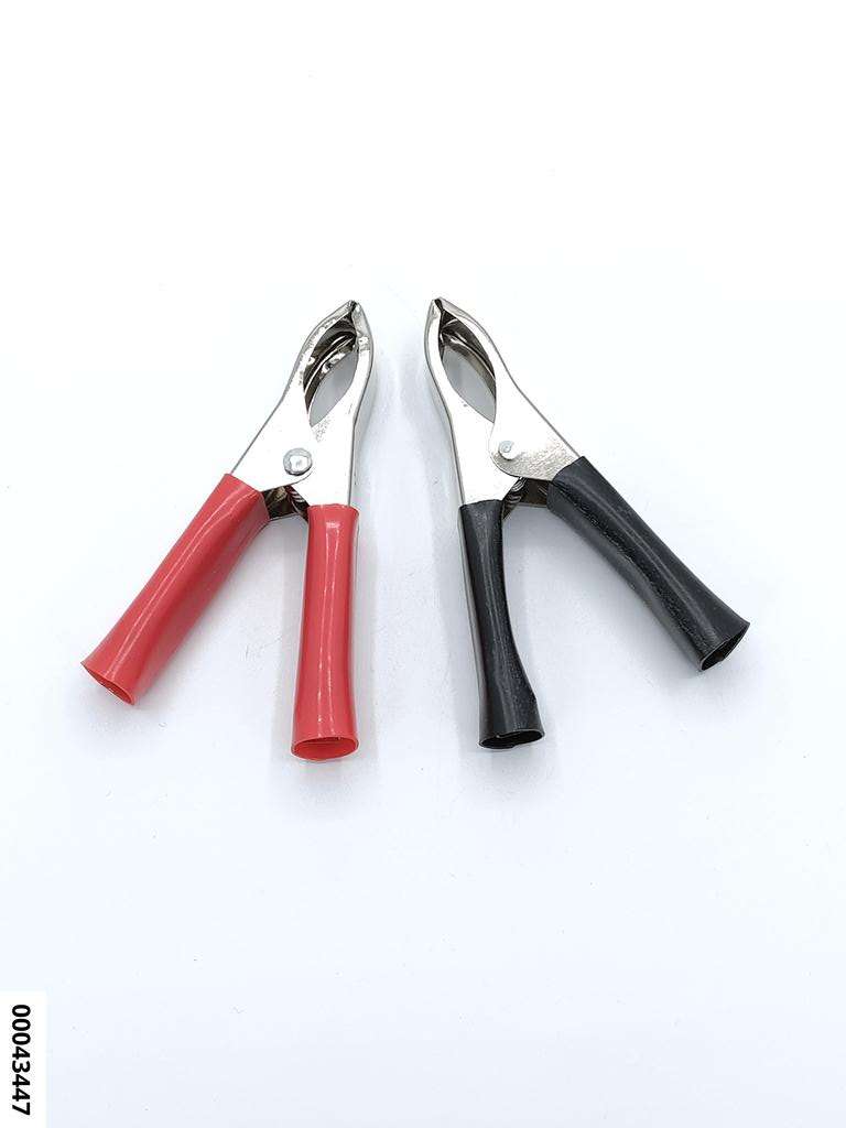 hansewerkzeug Ersatzklemmenpaar (rot + schwarz) für Kfz-Multitester