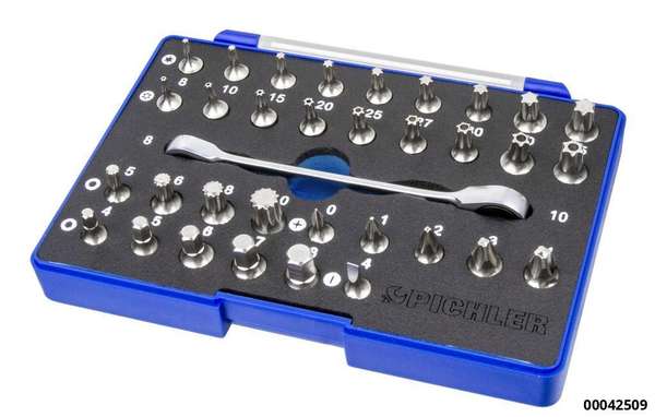 hansewerkzeug Micro bit kit 34 pcs.