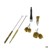 Kit de nettoyage puit d‘injecteurs et bougies 8 pcs. Laiton