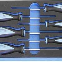 Werkstattwagen-Schaumstoffeinlage für Schraubendreher-Satz 6-tlg. Typ TX